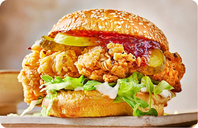 Classic Fried Chicken Burger